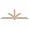 Ekena Millwork Redmond Smooth Timber Gable Bracket, Douglas Fir, 96"W x 32"H x 1 1/2"D x 5 1/2"F, 8/12 Pitch GBW096X32X0206RED00SDF - alternate 1